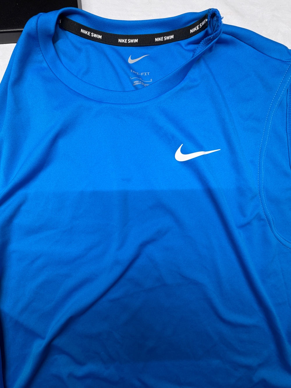 Nike Bright Blue Swim Dri-FIT Top